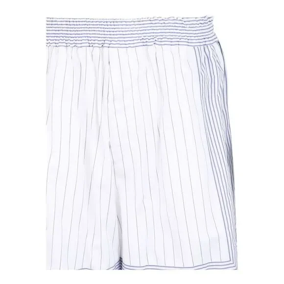 Alexander McQueen Stirped Bermuda Shorts Multi Mens